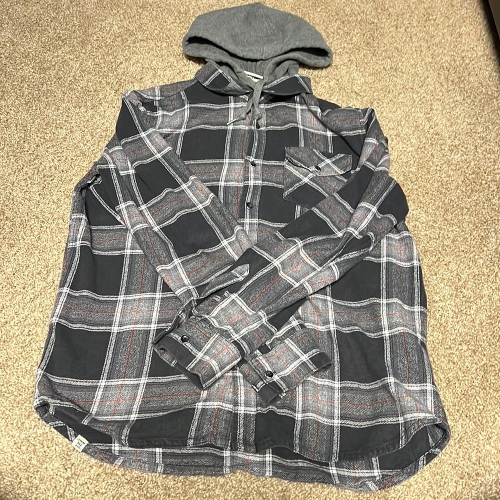 Hooded Men’s Van Flannel